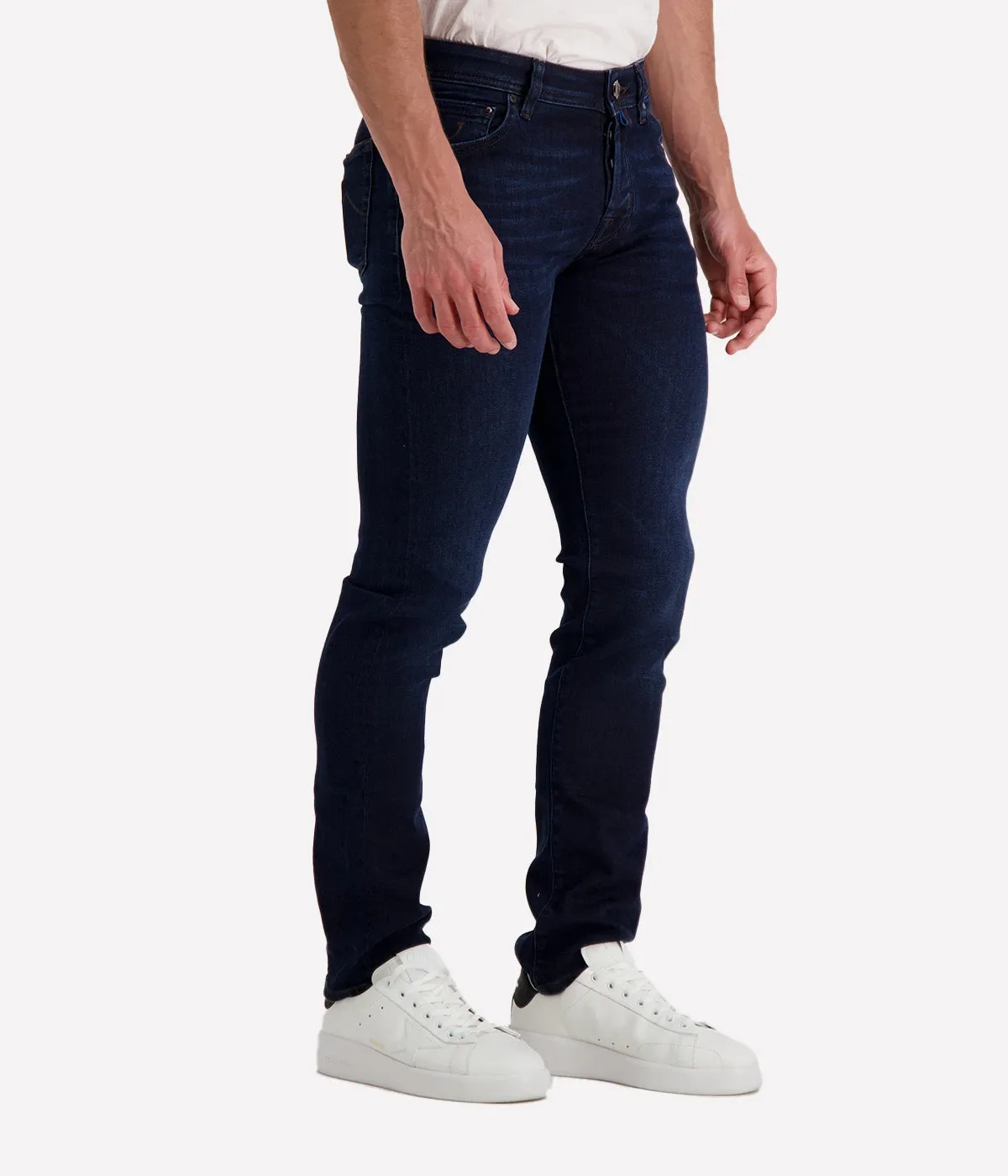 Jacob Cohen Nick 5 Pocket Slim Fit Jeans in Blue