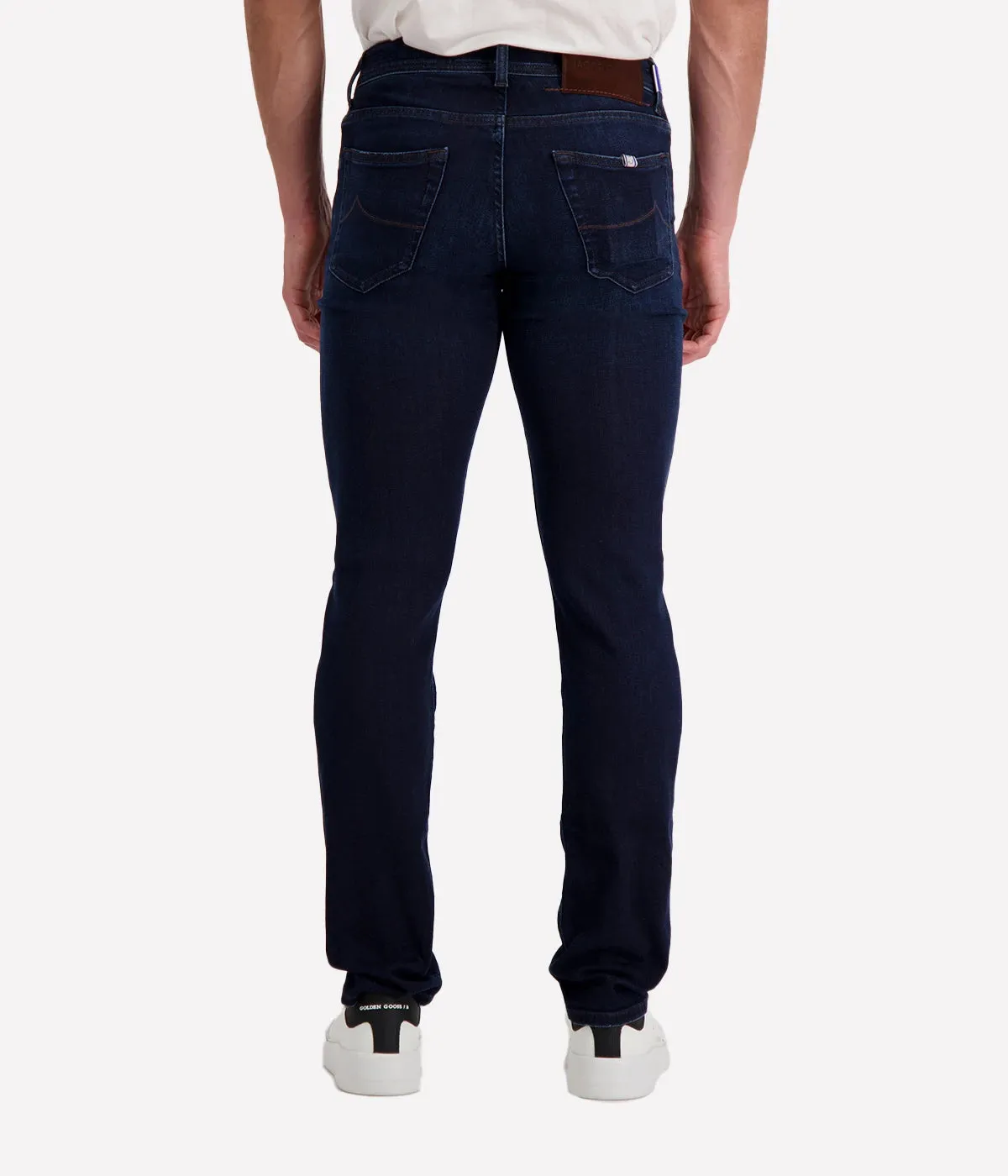 Jacob Cohen Nick 5 Pocket Slim Fit Jeans in Blue