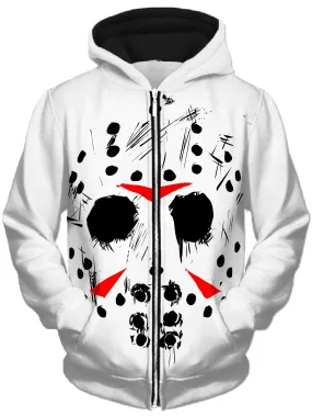 Jason Unisex Zip-Up Hoodie