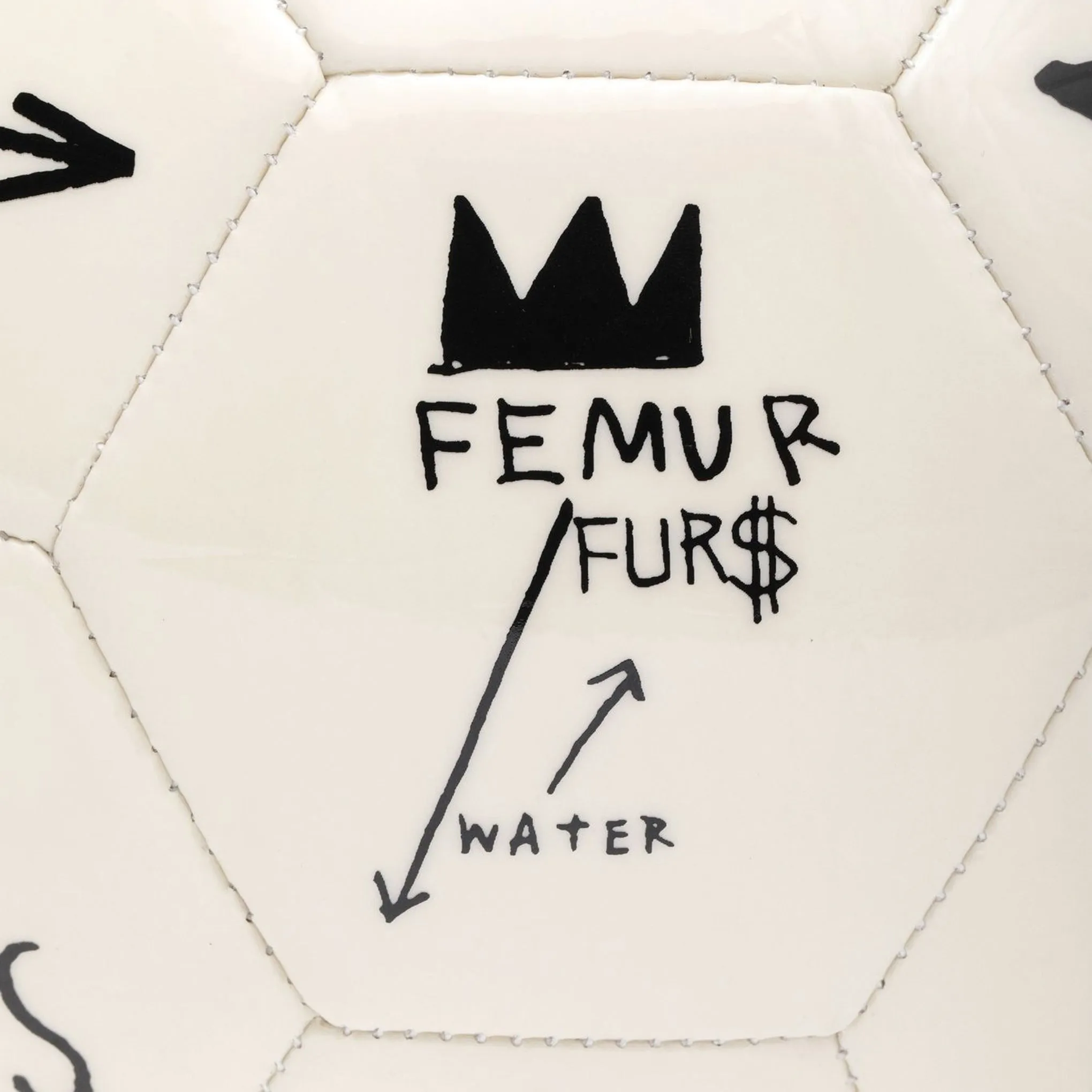 Jean-Michel Basquiat Icons Soccer Ball