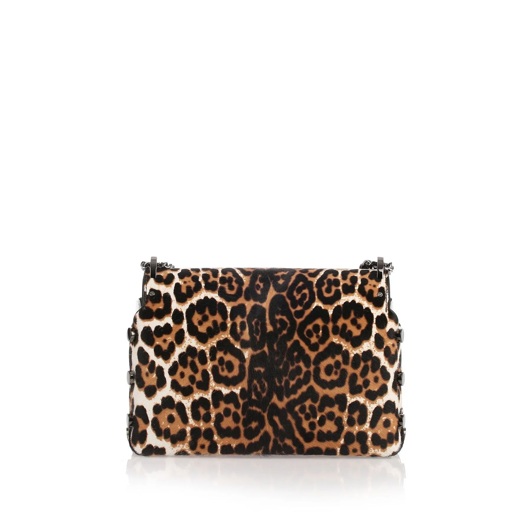 Jimmy Choo Lockett Petite leopard shoulder bag