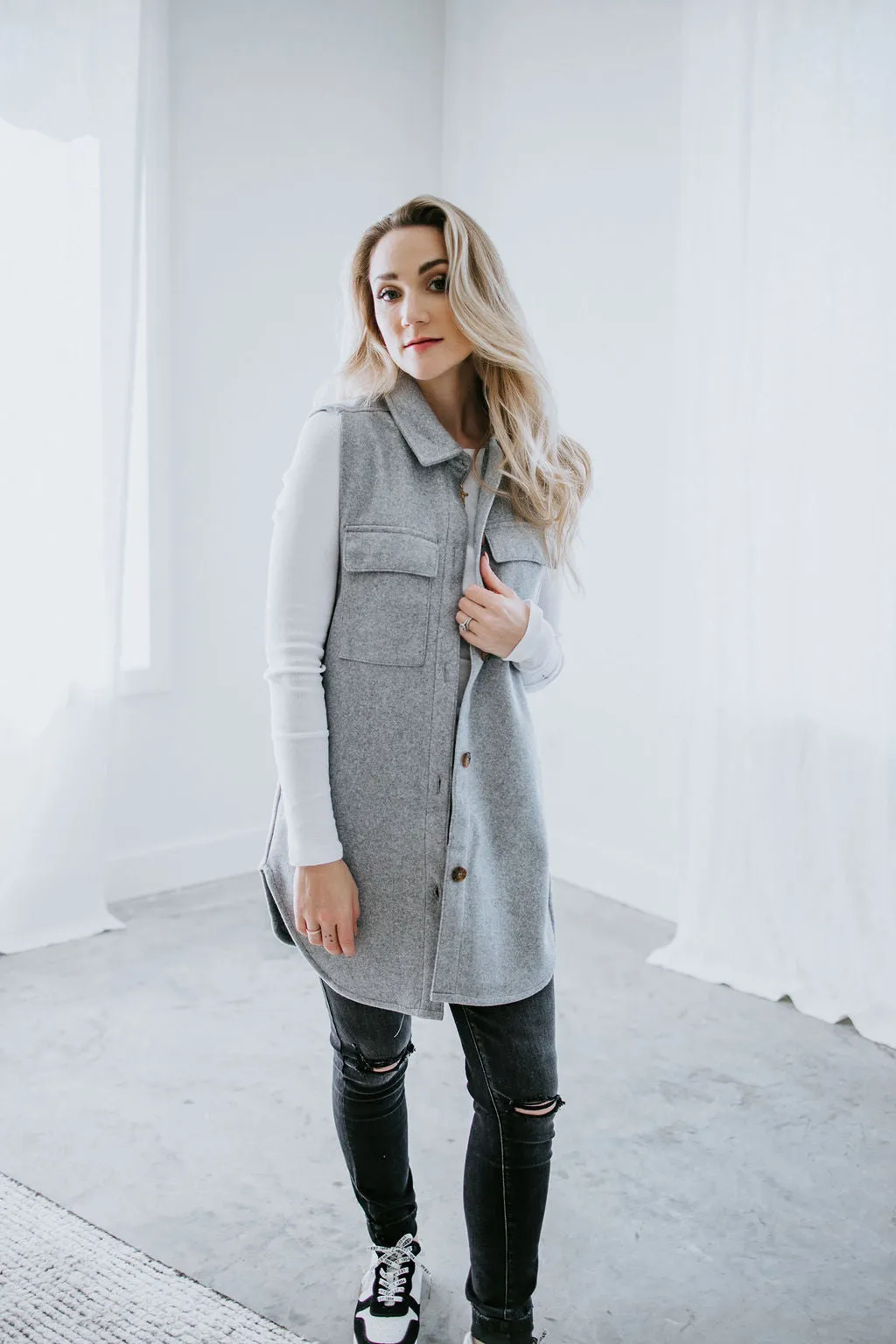 Joey Long Line Vest