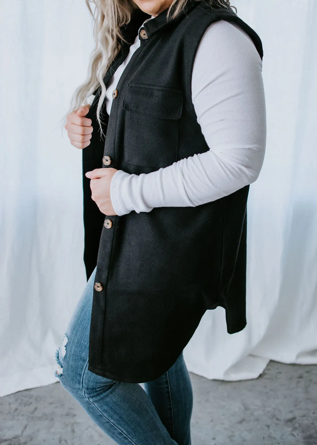 Joey Long Line Vest