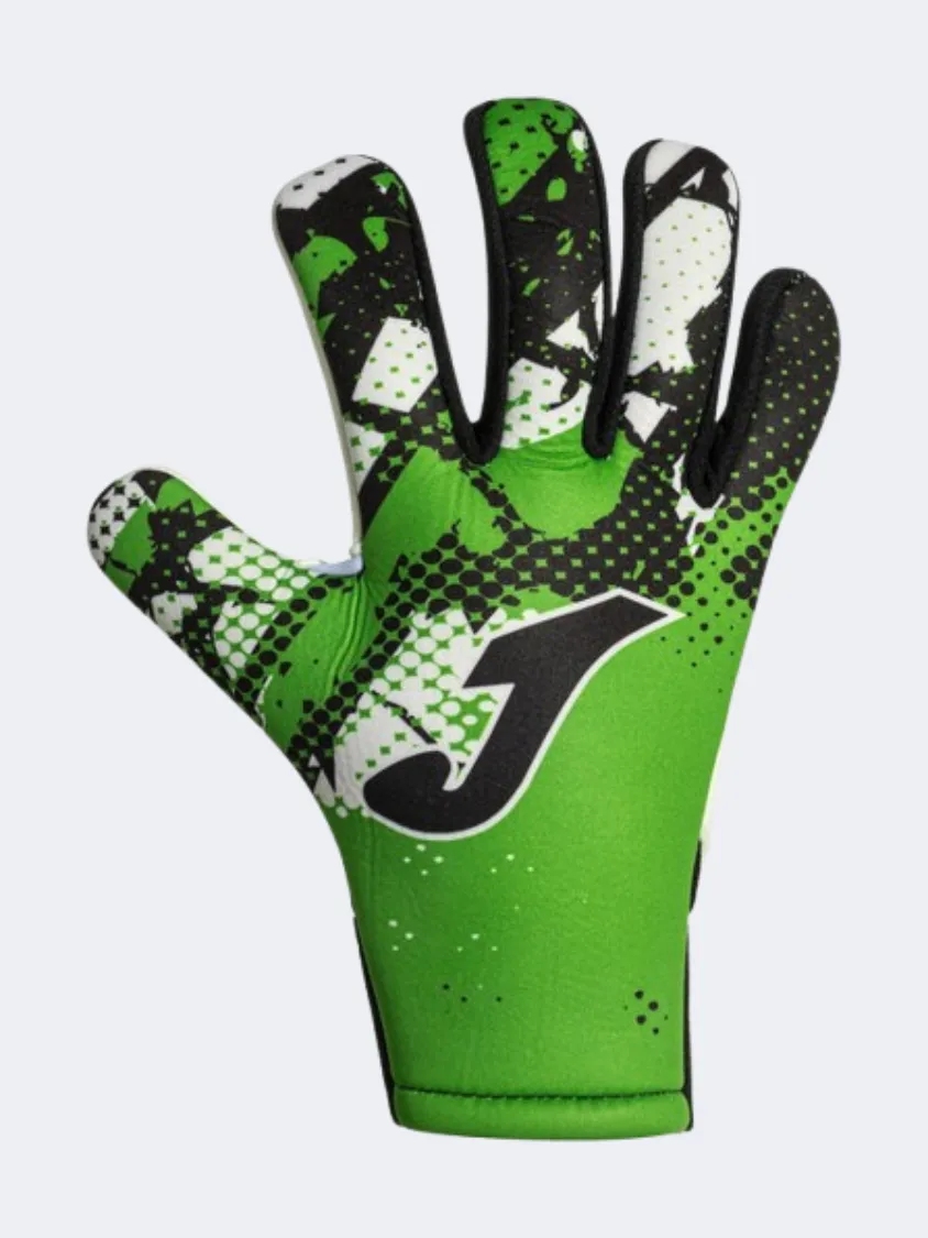 Joma Hunter Unisex Football Gloves Fluo Green/Black