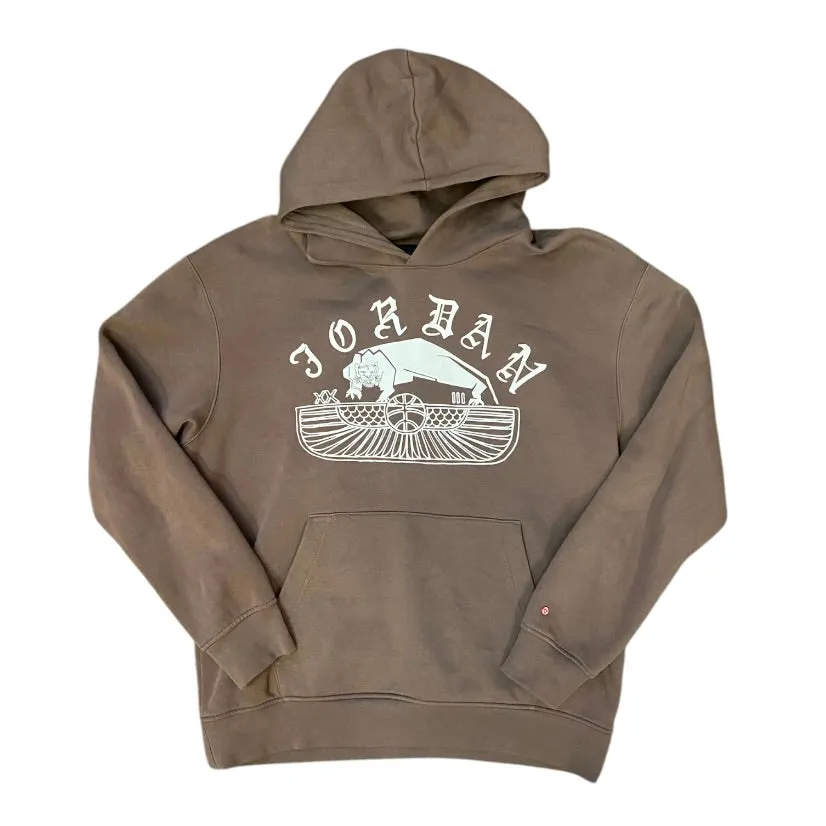 Jordan Artists Series Umar Rashid Brown Hoodie