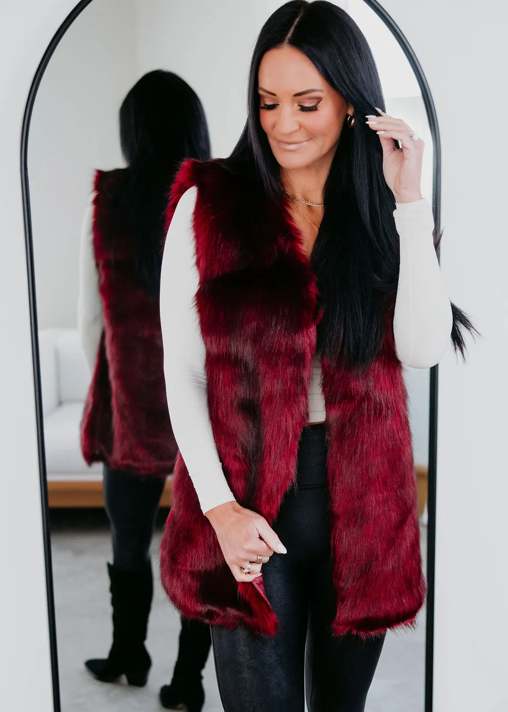 Kaine Faux Fur Vest