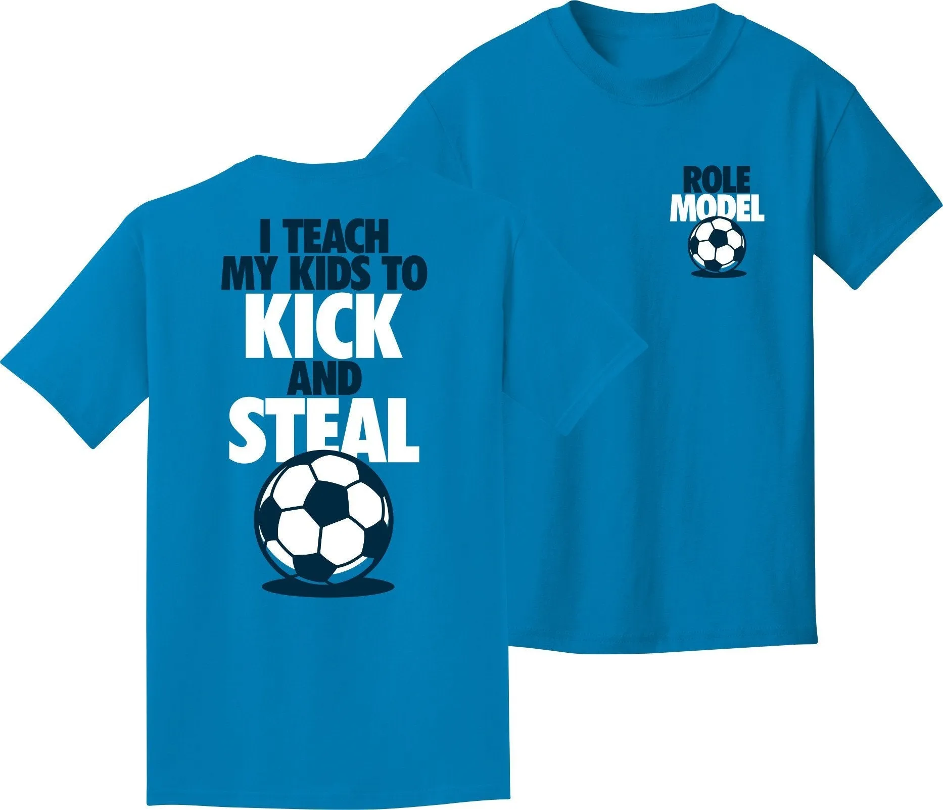 Kick and Steal Soccer T-Shirt