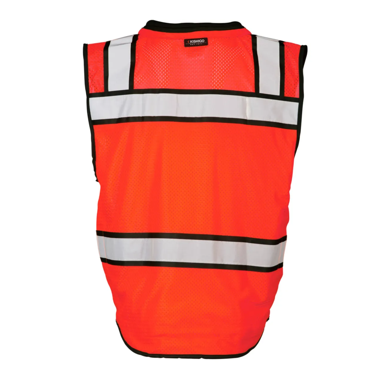 Kishigo High Performance Surveyors Vest Fluorescent Red S5704