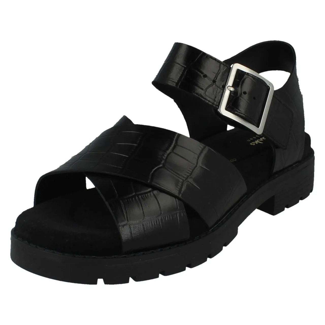 Ladies Clarks Strappy Summer Sandals - Orinoco Cross