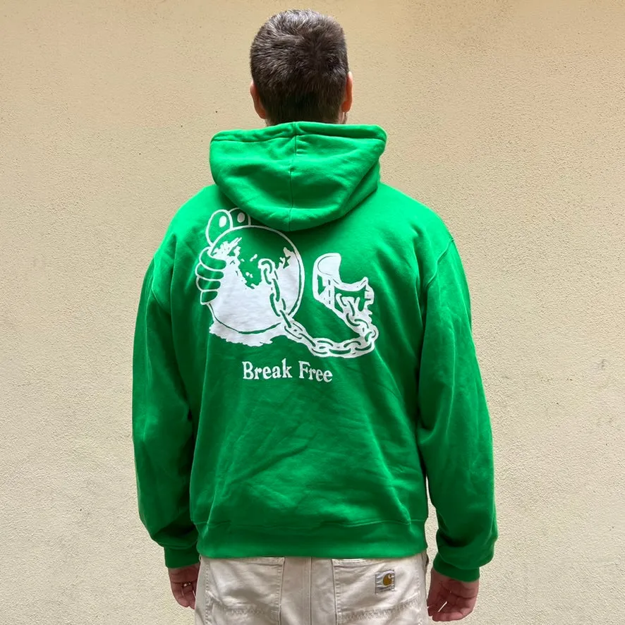 Last Resort Green Hoodie