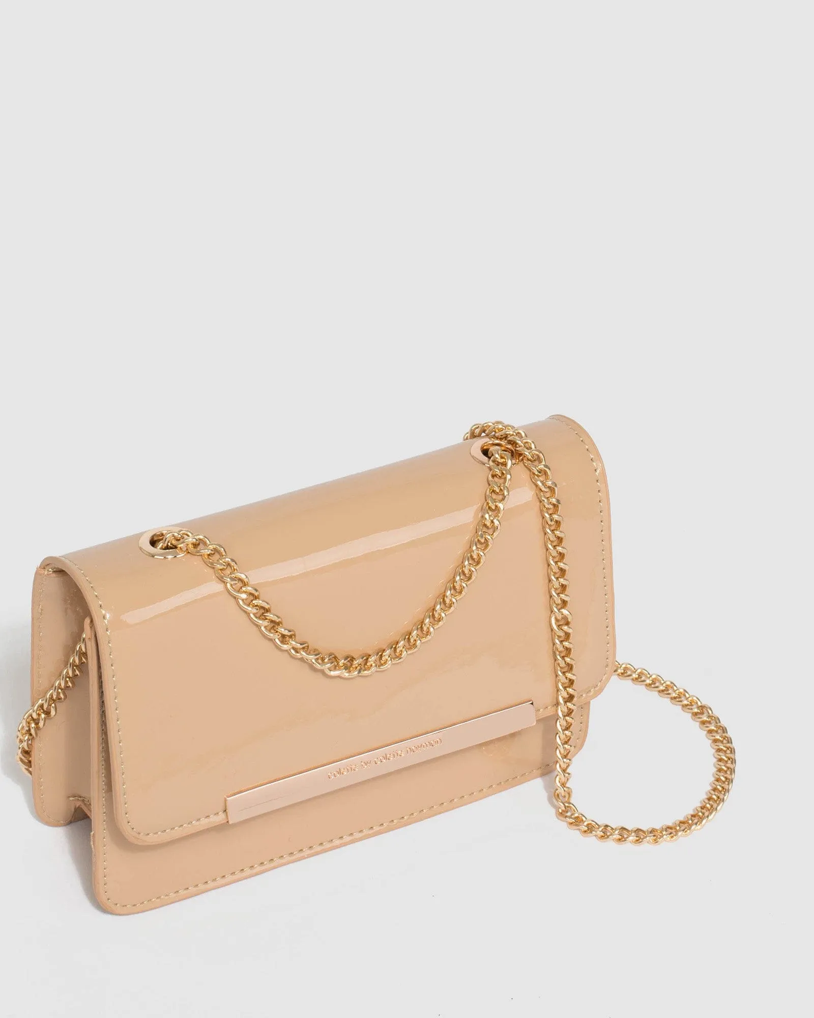 Lauren Chain Natural Crossbody Bag