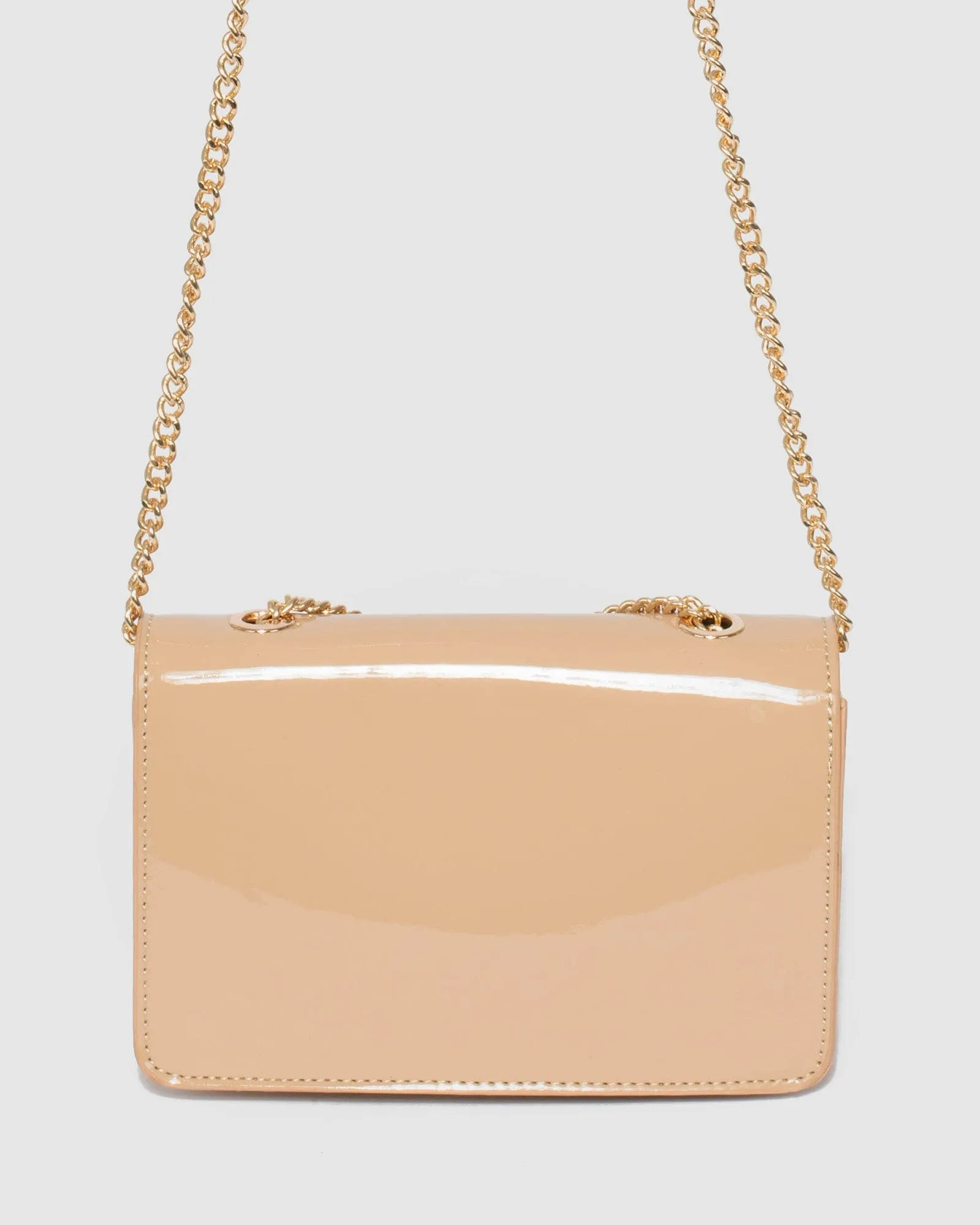 Lauren Chain Natural Crossbody Bag