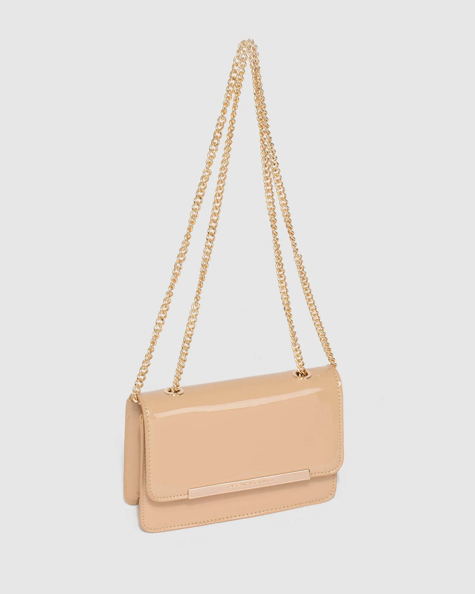 Lauren Chain Natural Crossbody Bag