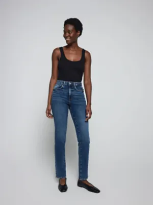 Light Wash Skye Straight Leg Jeans | Women | George at ASDA