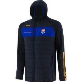 Longford GAA Kids' Rockway Lightweight Padded Jacket Marine / Royal / Amber