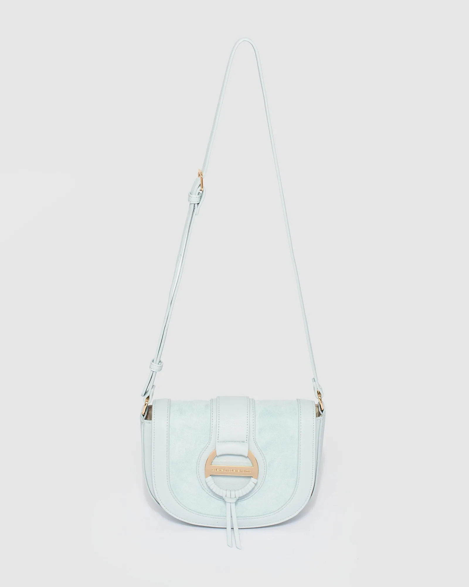 Luz Blue Ring Crossbody Bag