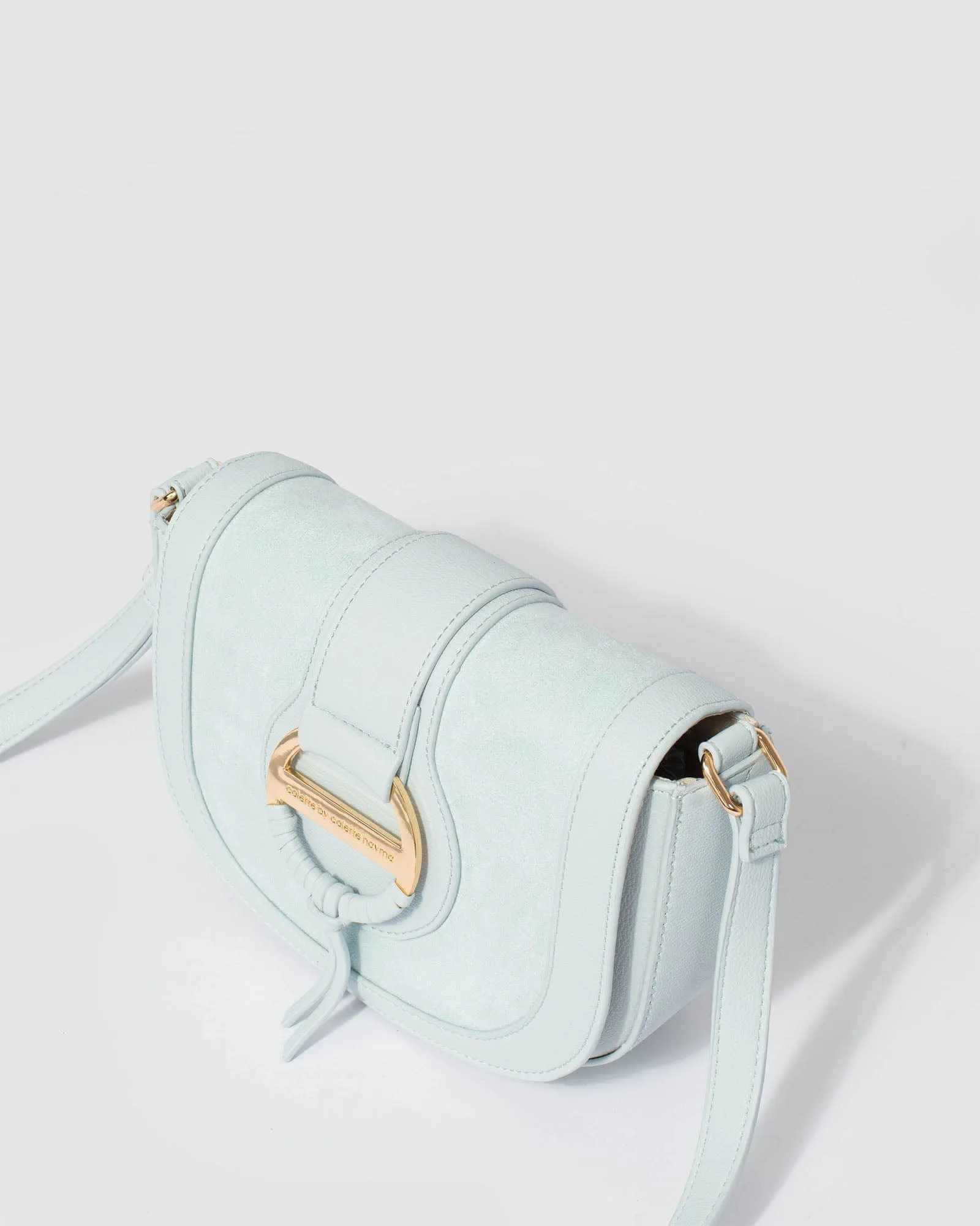 Luz Blue Ring Crossbody Bag