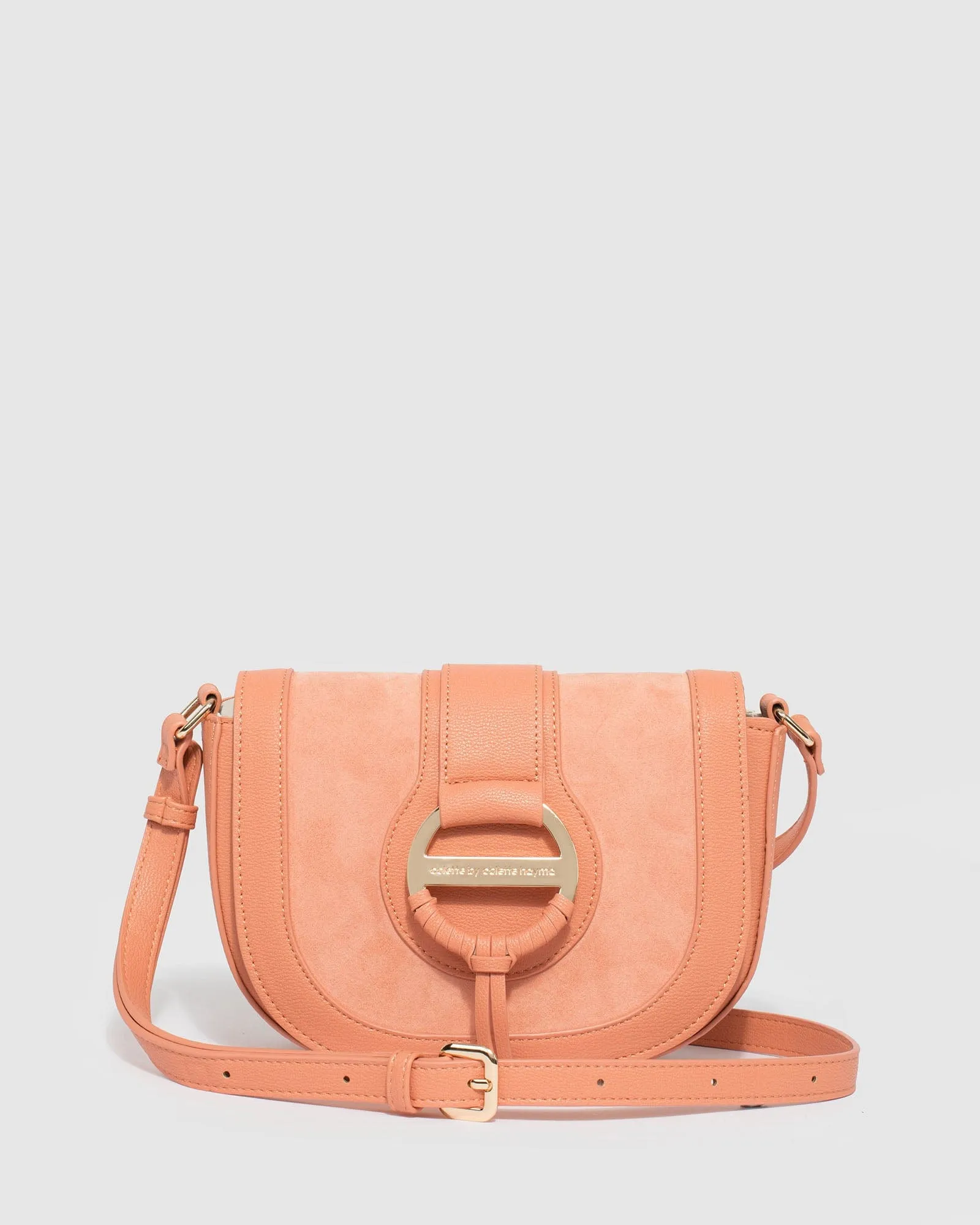 Luz Orange Ring Crossbody Bag