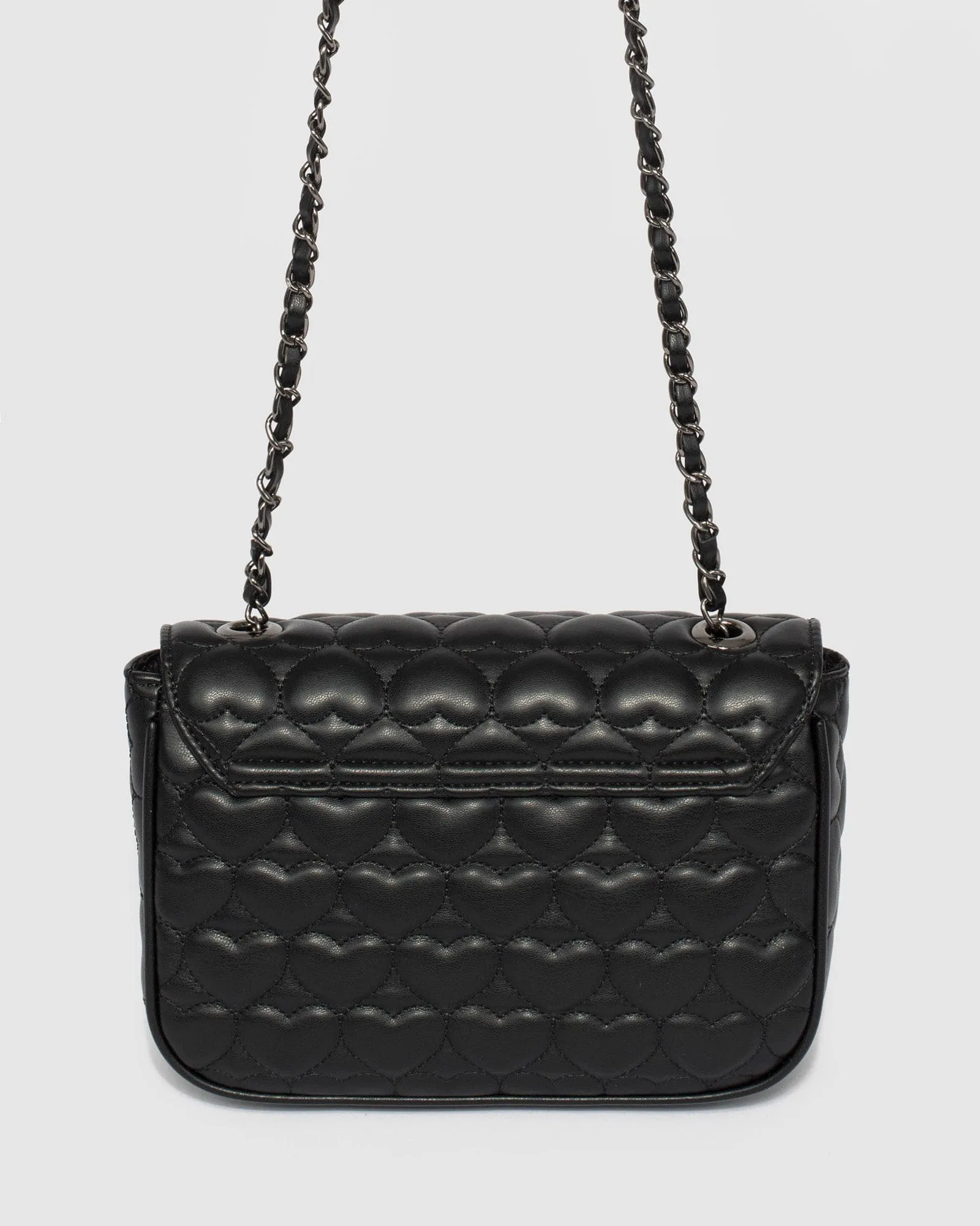 Maeve Black Buckle Crossbody Bag