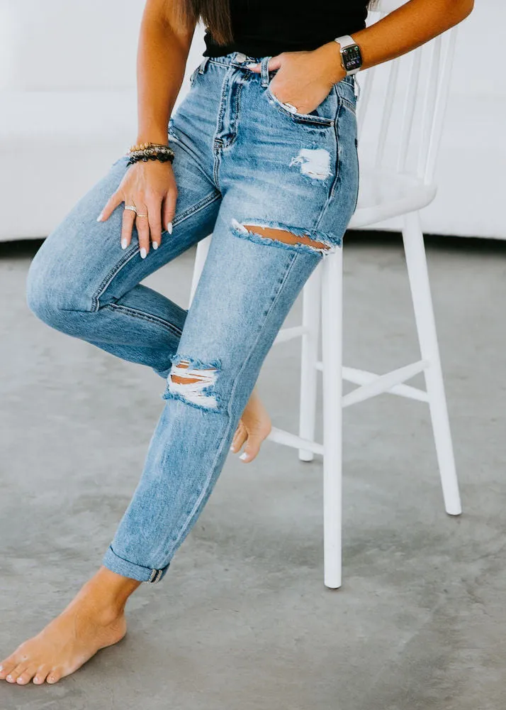 Mallie Barrel Jeans