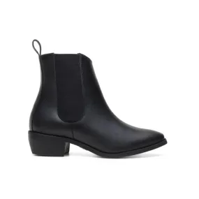 'Marcela II’ Women's Vegan Chelsea Boot by Ahimsa - Black