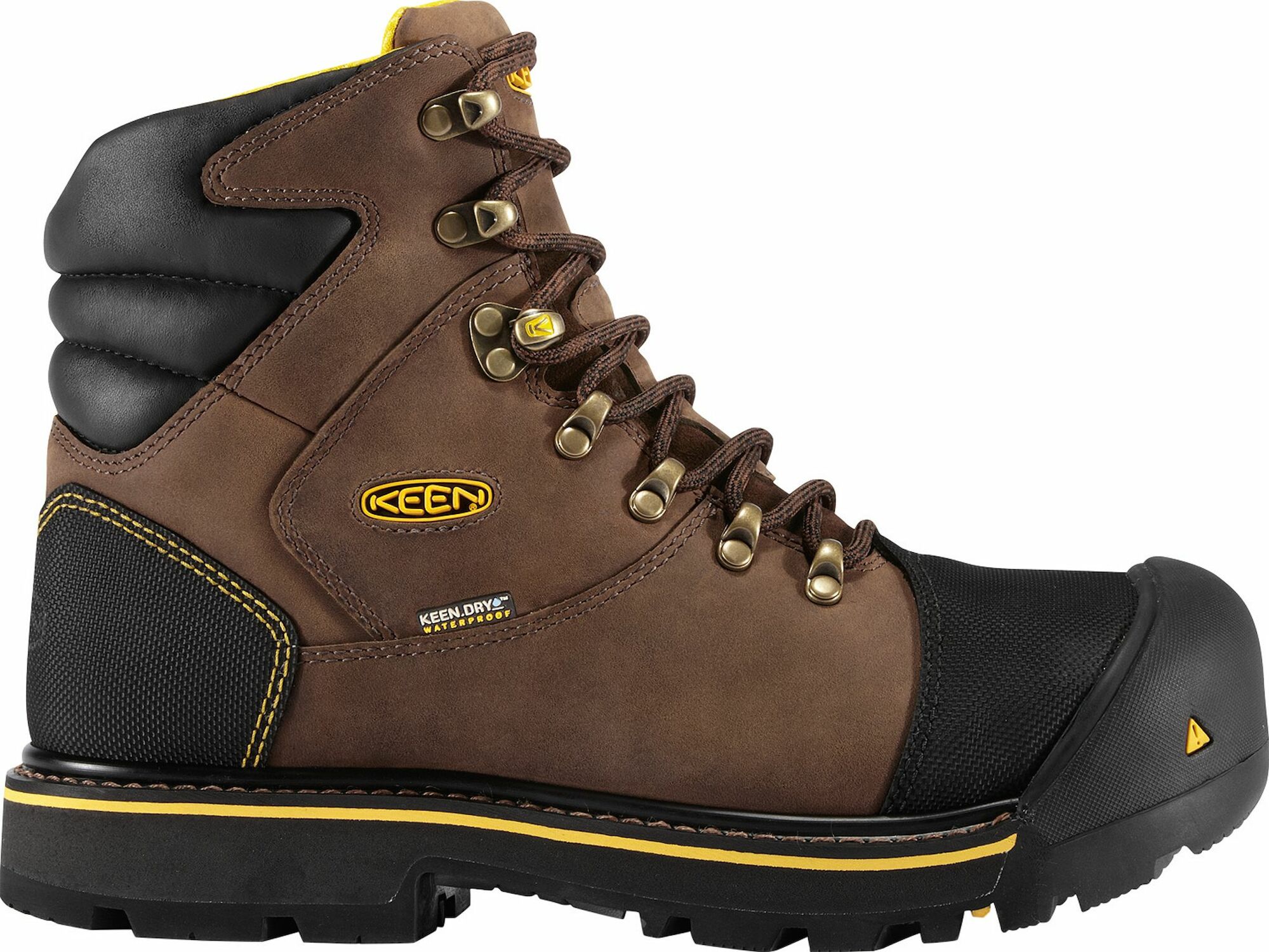 Men's Milwaukee Waterproof Steel Toe Work Boot