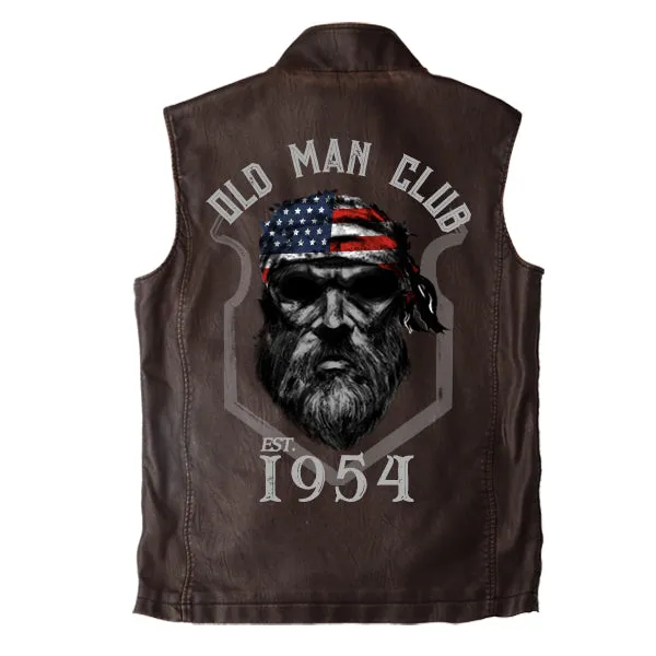 Men's 1954 Old Man Club Vintage Double Collar Vest