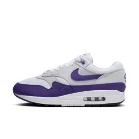 Men's Nike Air Max 1 SC - White/Field Purple/Football Grey/Black