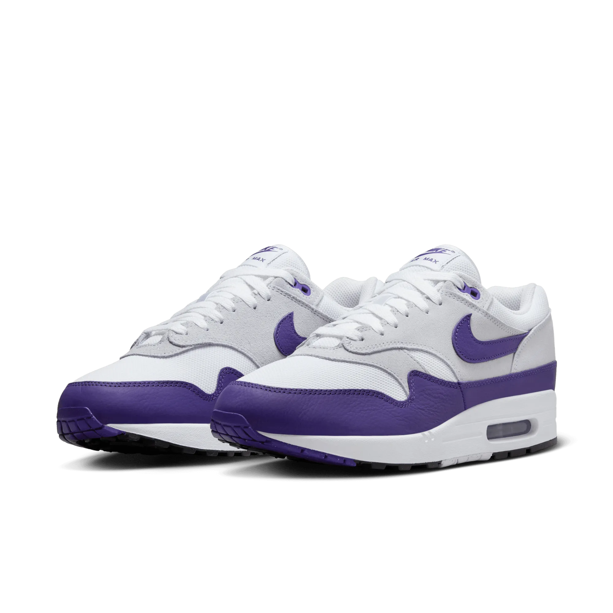 Men's Nike Air Max 1 SC - White/Field Purple/Football Grey/Black