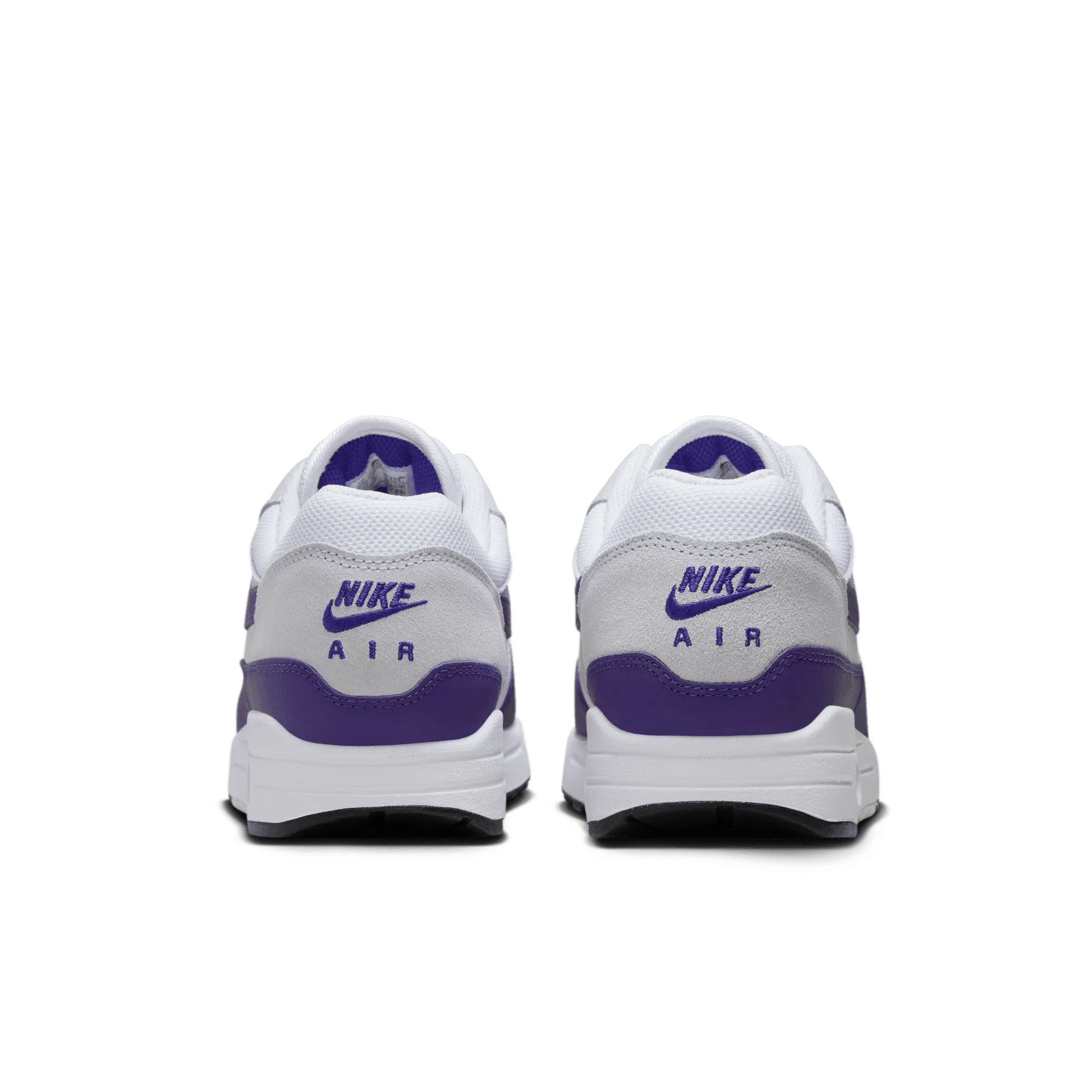 Men's Nike Air Max 1 SC - White/Field Purple/Football Grey/Black