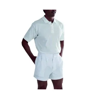 Mens tennis shorts white Carta Sport