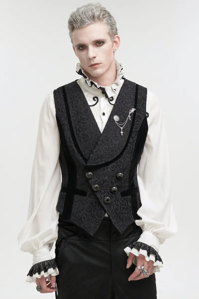 men's vest DEVIL FASHION - Gothic Dark - WT07001  -  Metal-shop