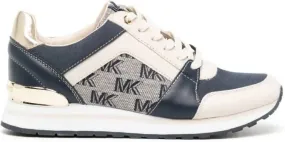 Michael Kors Billie monogram-print sneakers Neutrals