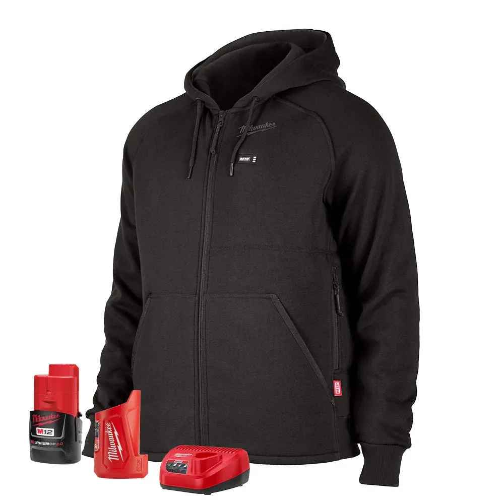 Milwaukee Tools M12 Heated Hoodie Black, Kit 306B-21