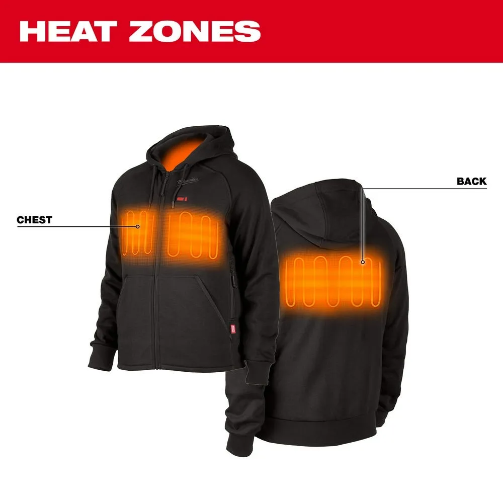 Milwaukee Tools M12 Heated Hoodie Black, Kit 306B-21