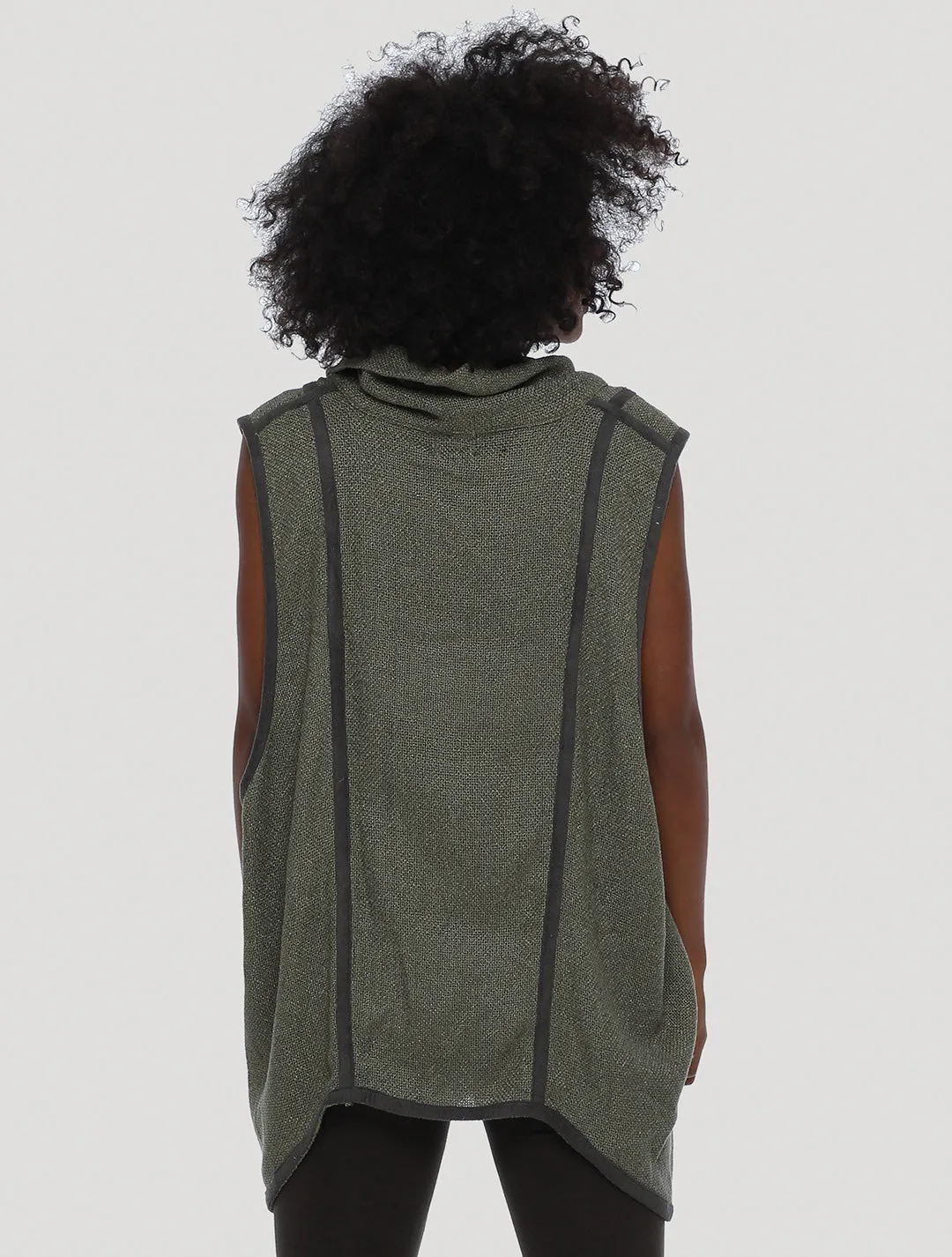 Mini Cleo Sleeveless Short Vest by Alekai