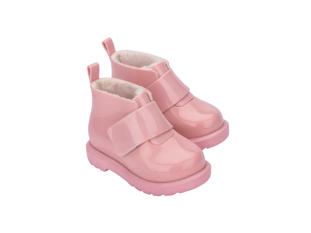 Mini Melissa Pink Chelsea Boot For Baby Girl