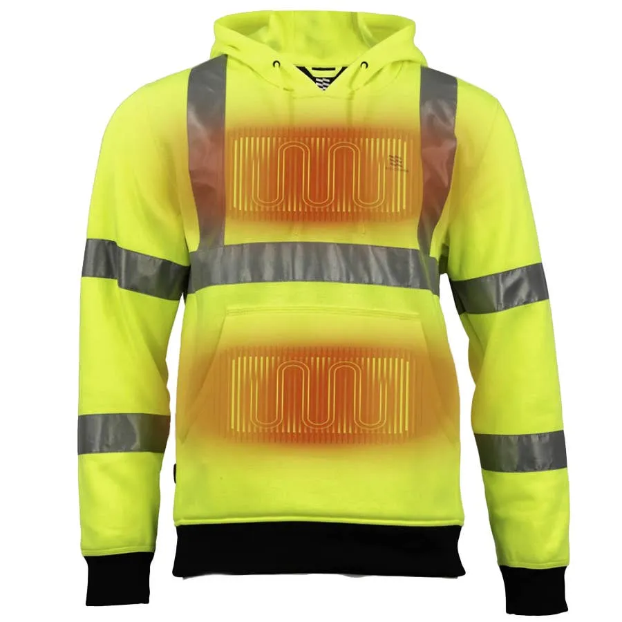 Mobile Warming Men's Hi-Vis Phase Performance 7.4V Heated Hoodie