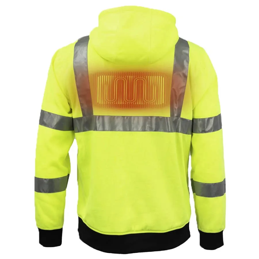 Mobile Warming Men's Hi-Vis Phase Performance 7.4V Heated Hoodie