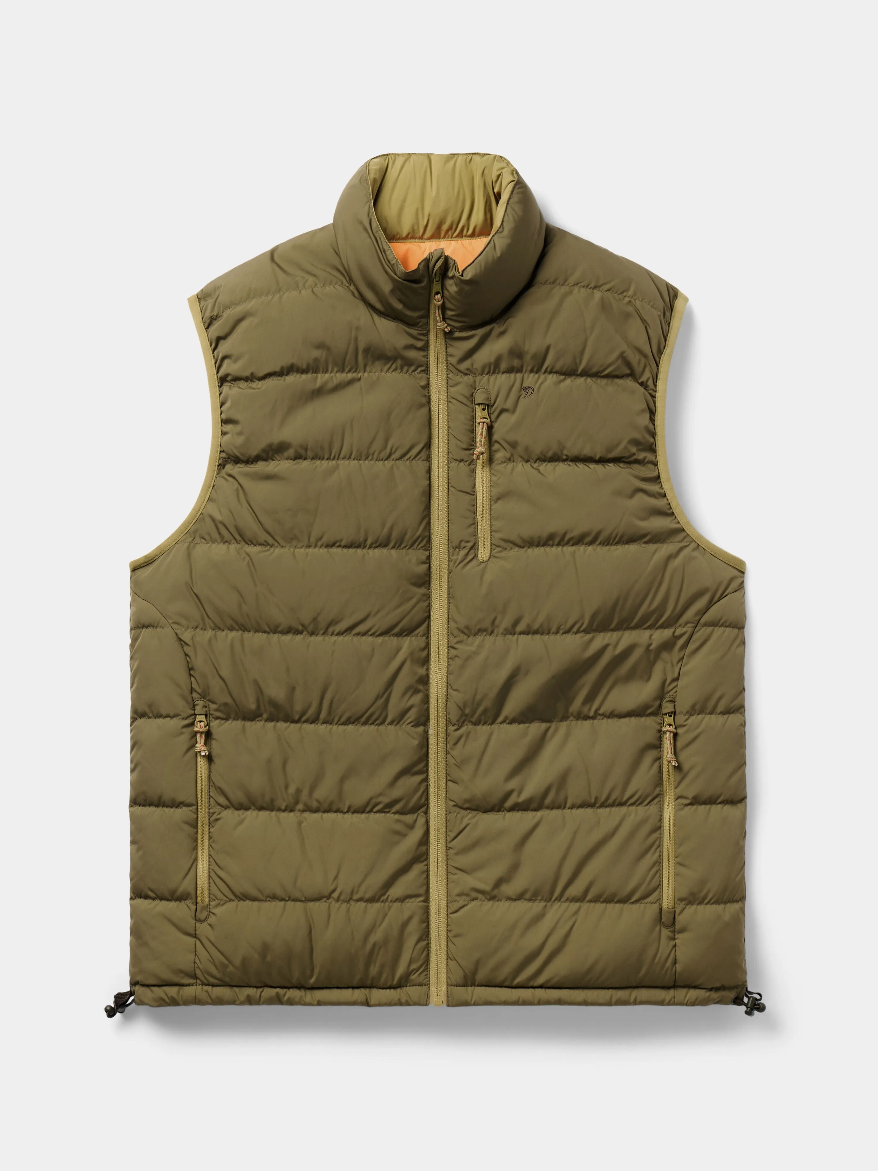 M's DryDown Reversible Vest Wheat / Pin Oak