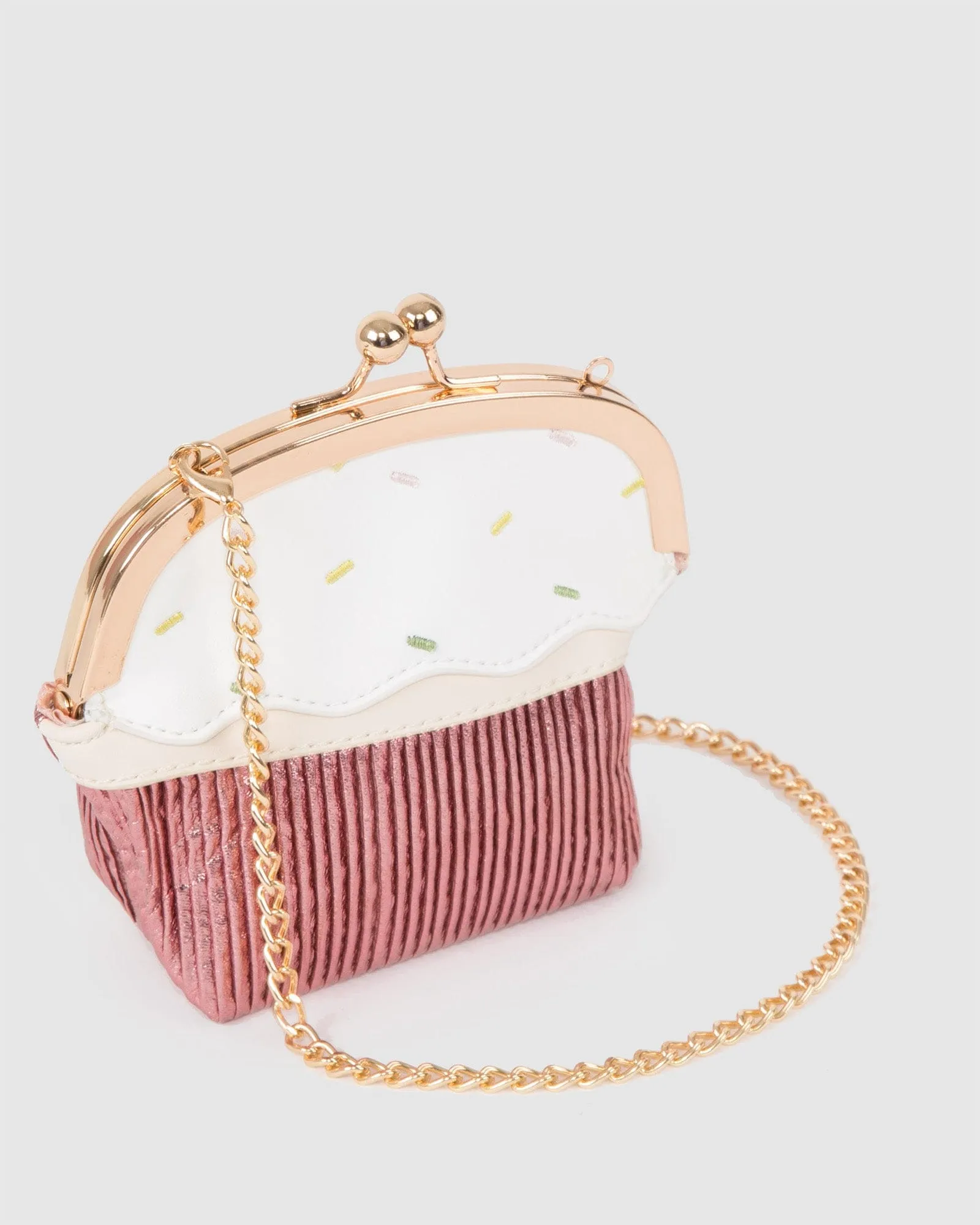 Multi Colour Kids Gigi Cupcake Clutch Bag