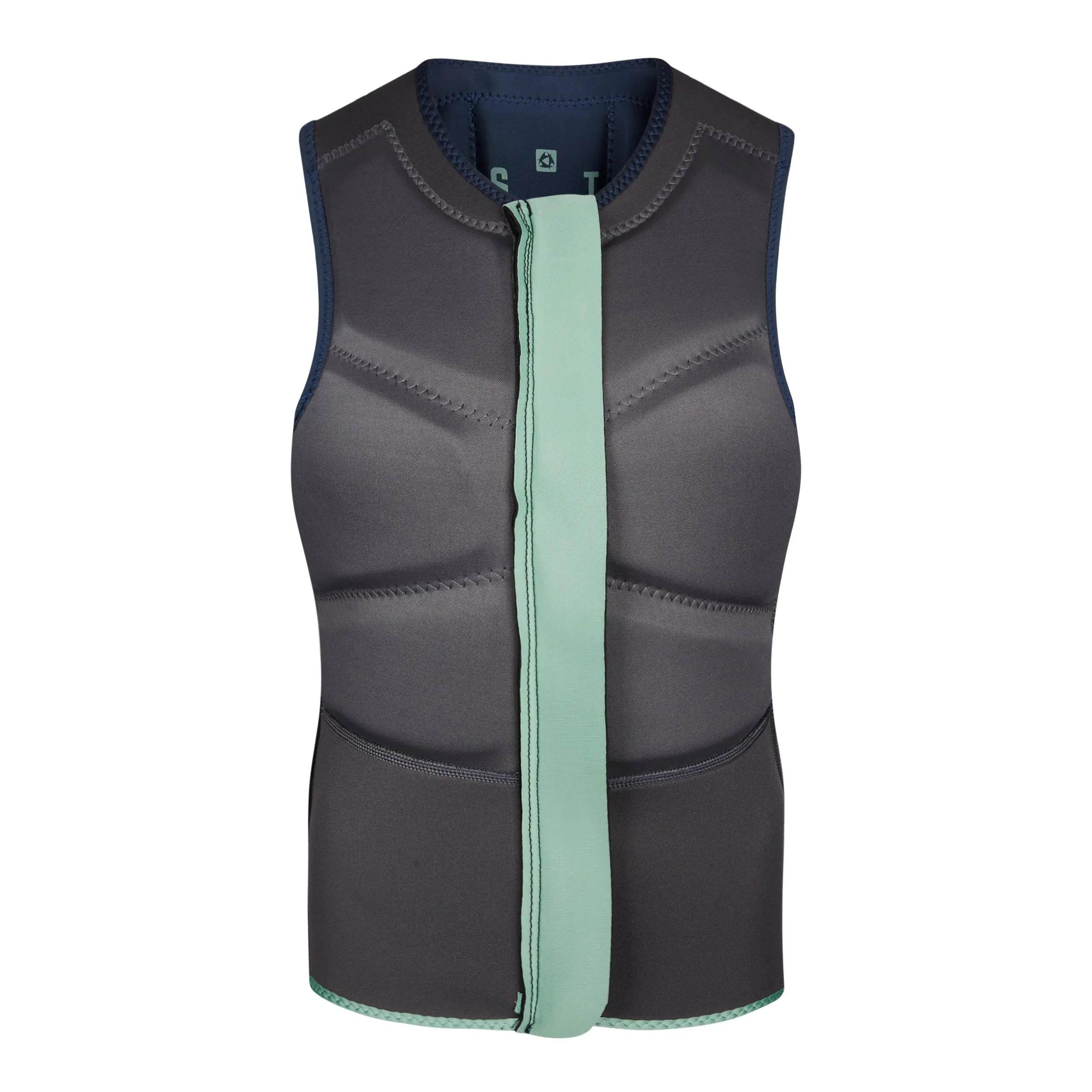 Mystic Wmn's Star Impact Fzip Vest-Night Blue