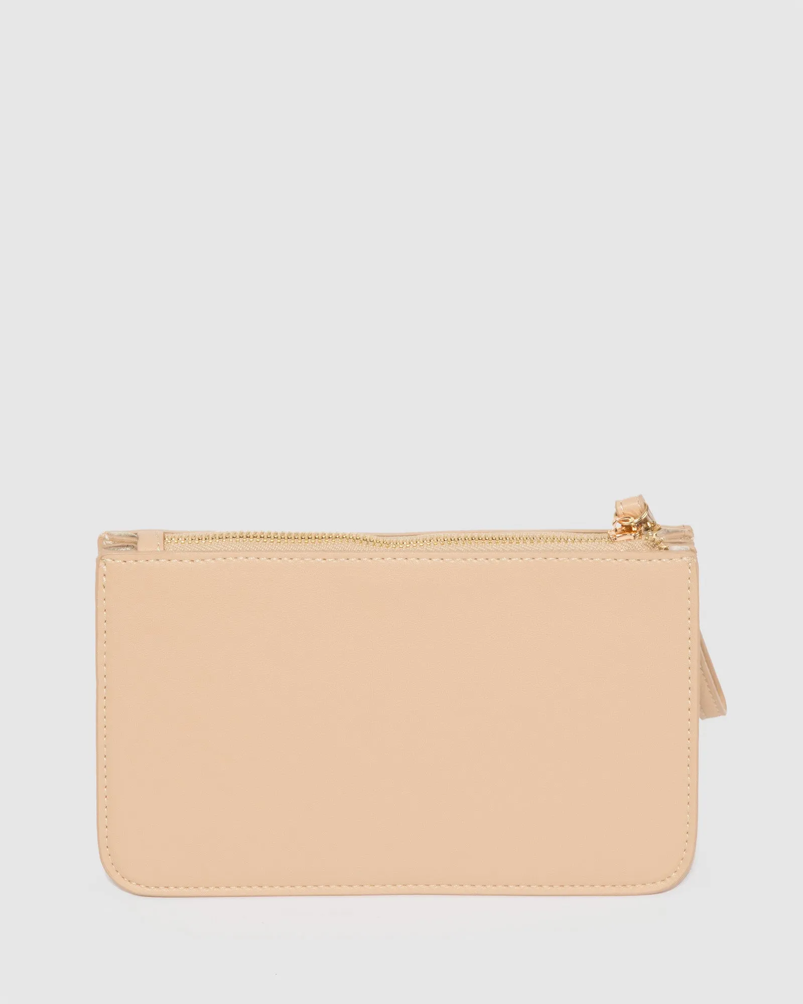 Natural Willow Wristlet Clutch Bag