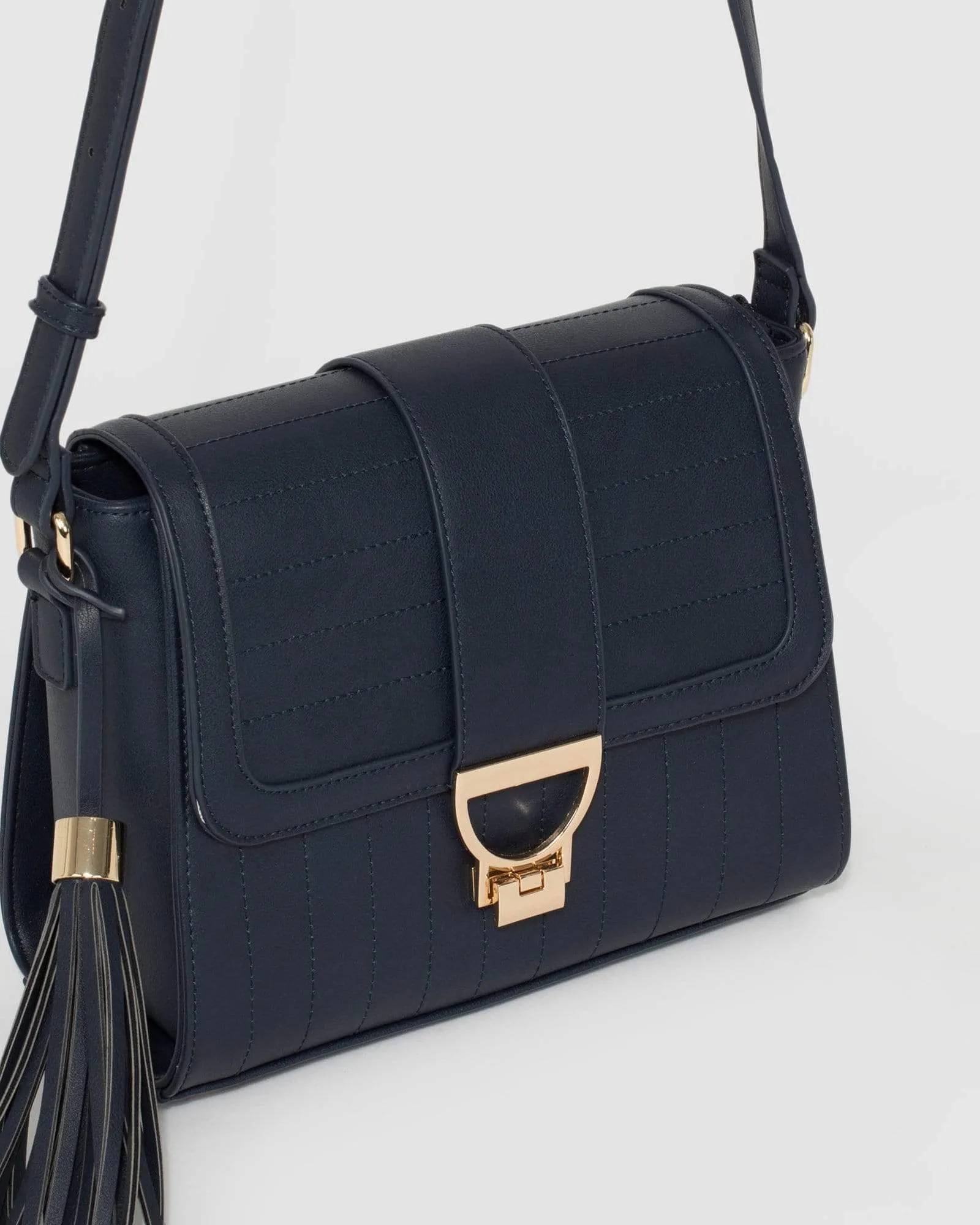 Navy Blue Dianna Crossbody Bag