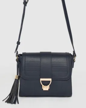 Navy Blue Dianna Crossbody Bag