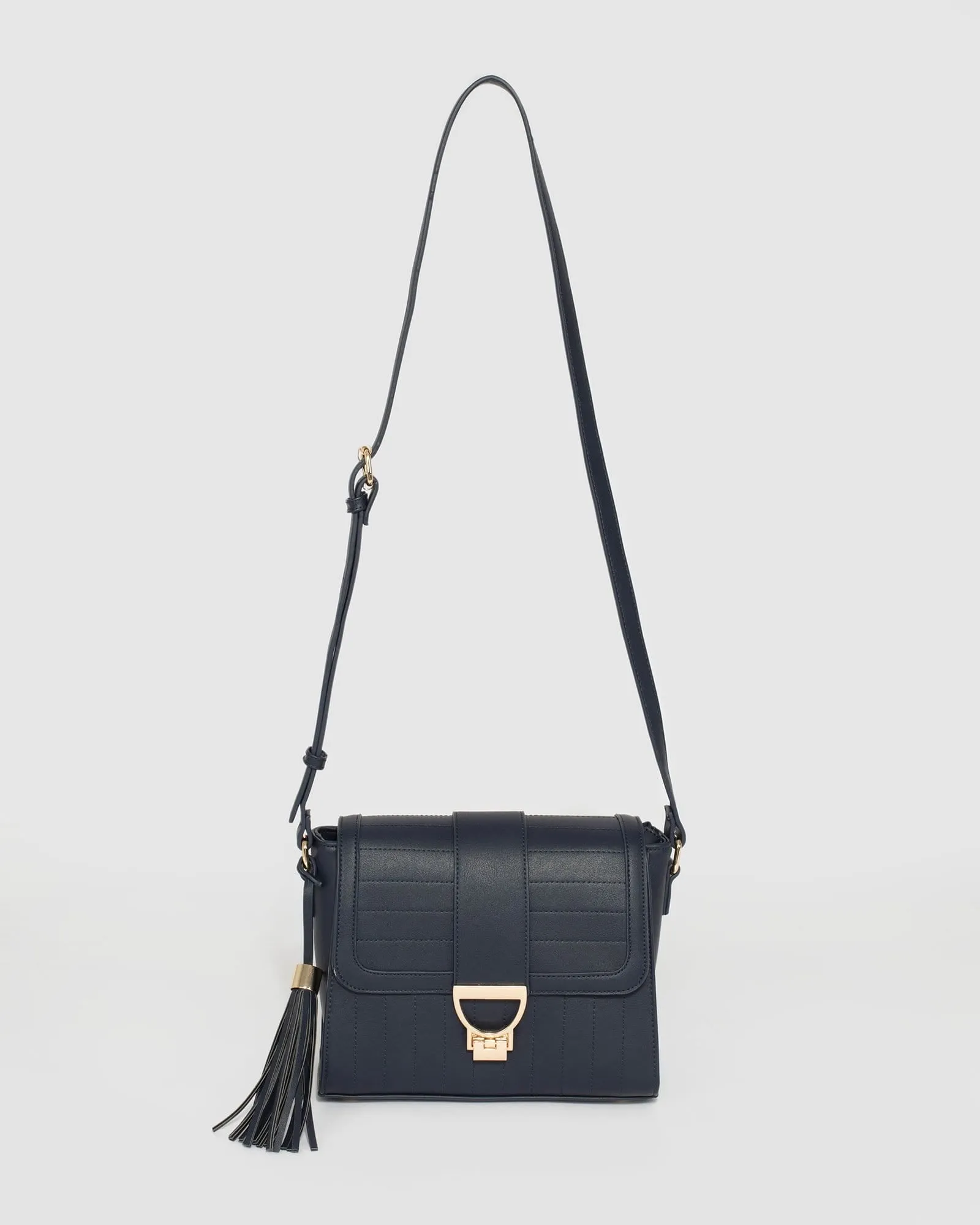 Navy Blue Dianna Crossbody Bag