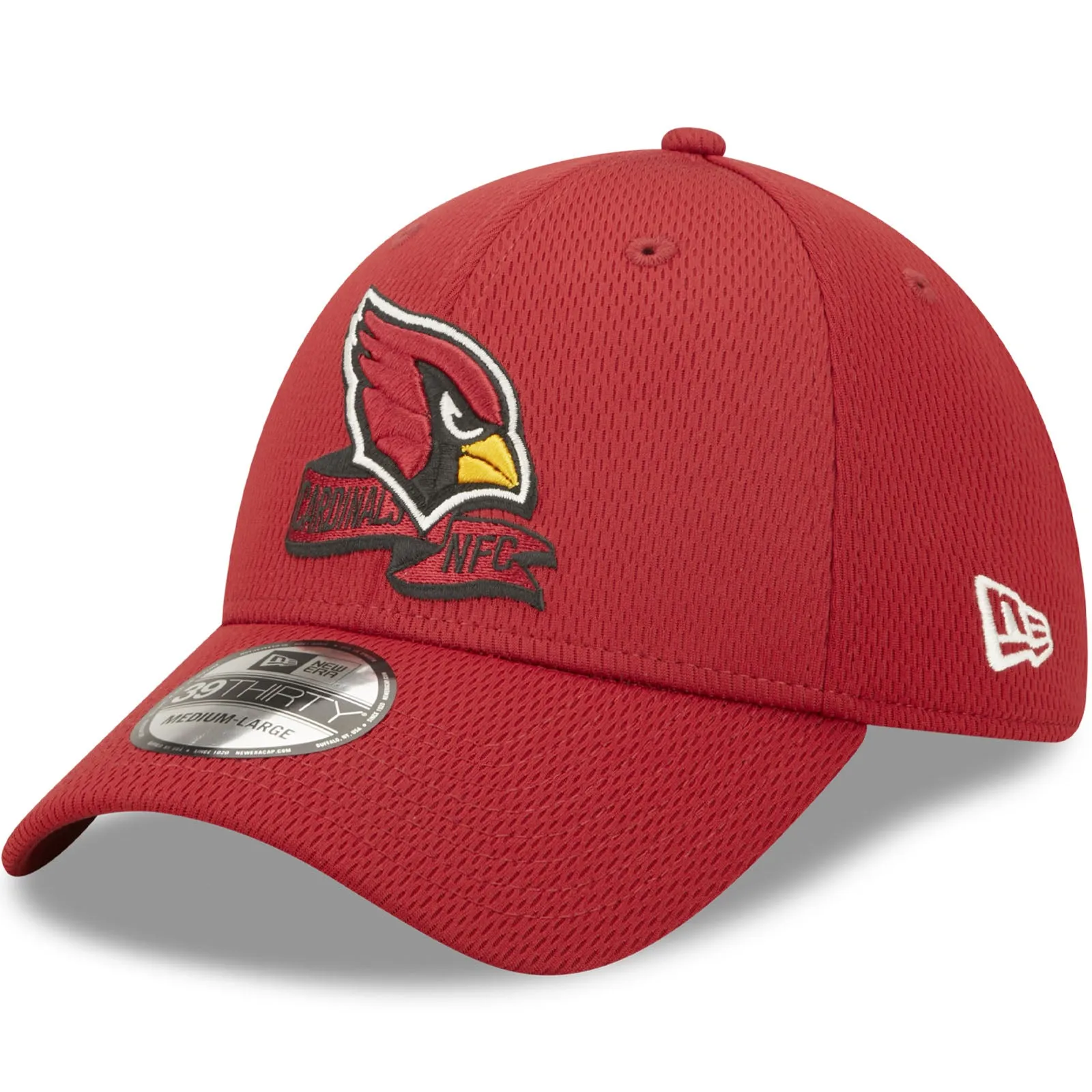 New Era Arizona Cardinals NFL 39THIRTY Sideline Coach 2022 Baseball Cap Red