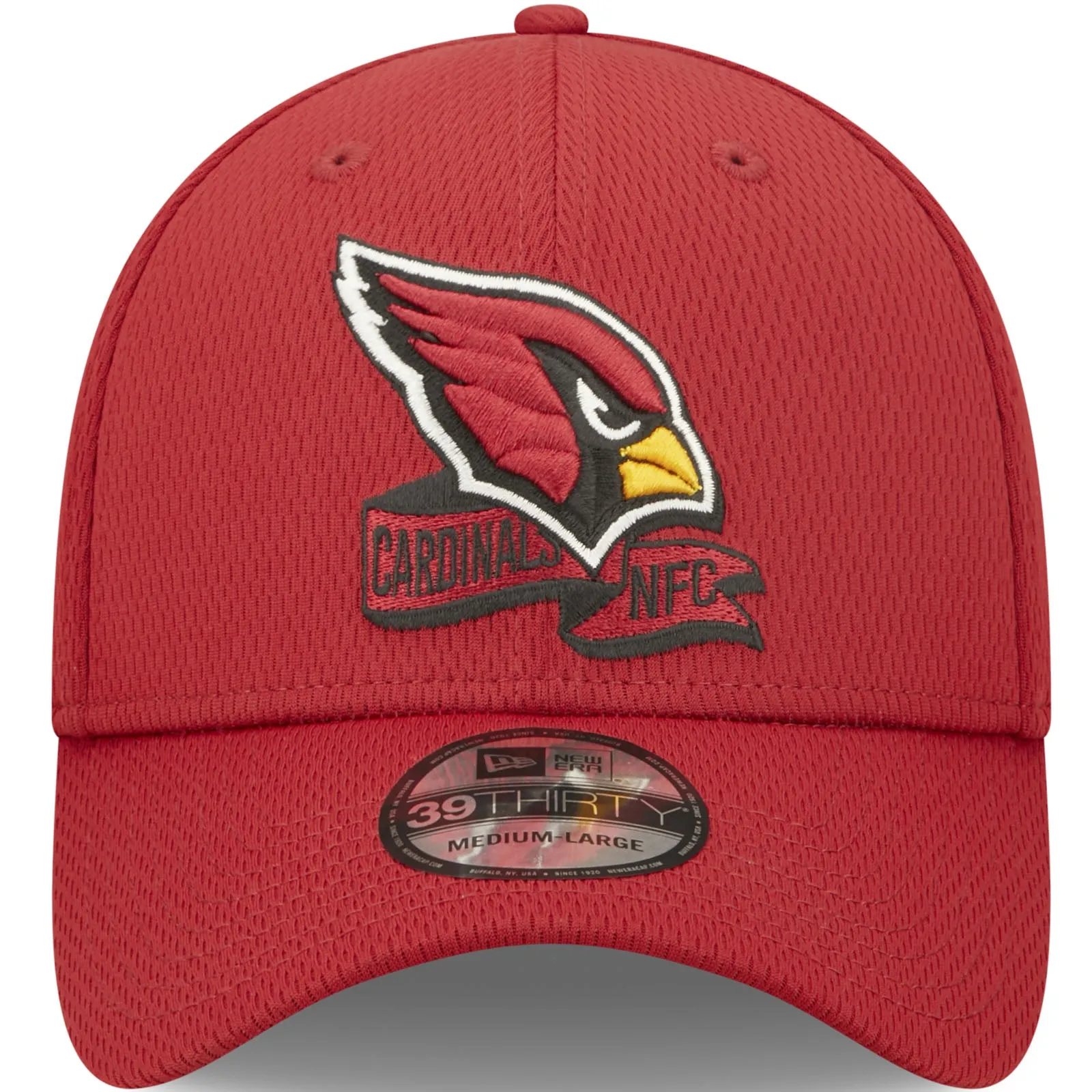 New Era Arizona Cardinals NFL 39THIRTY Sideline Coach 2022 Baseball Cap Red