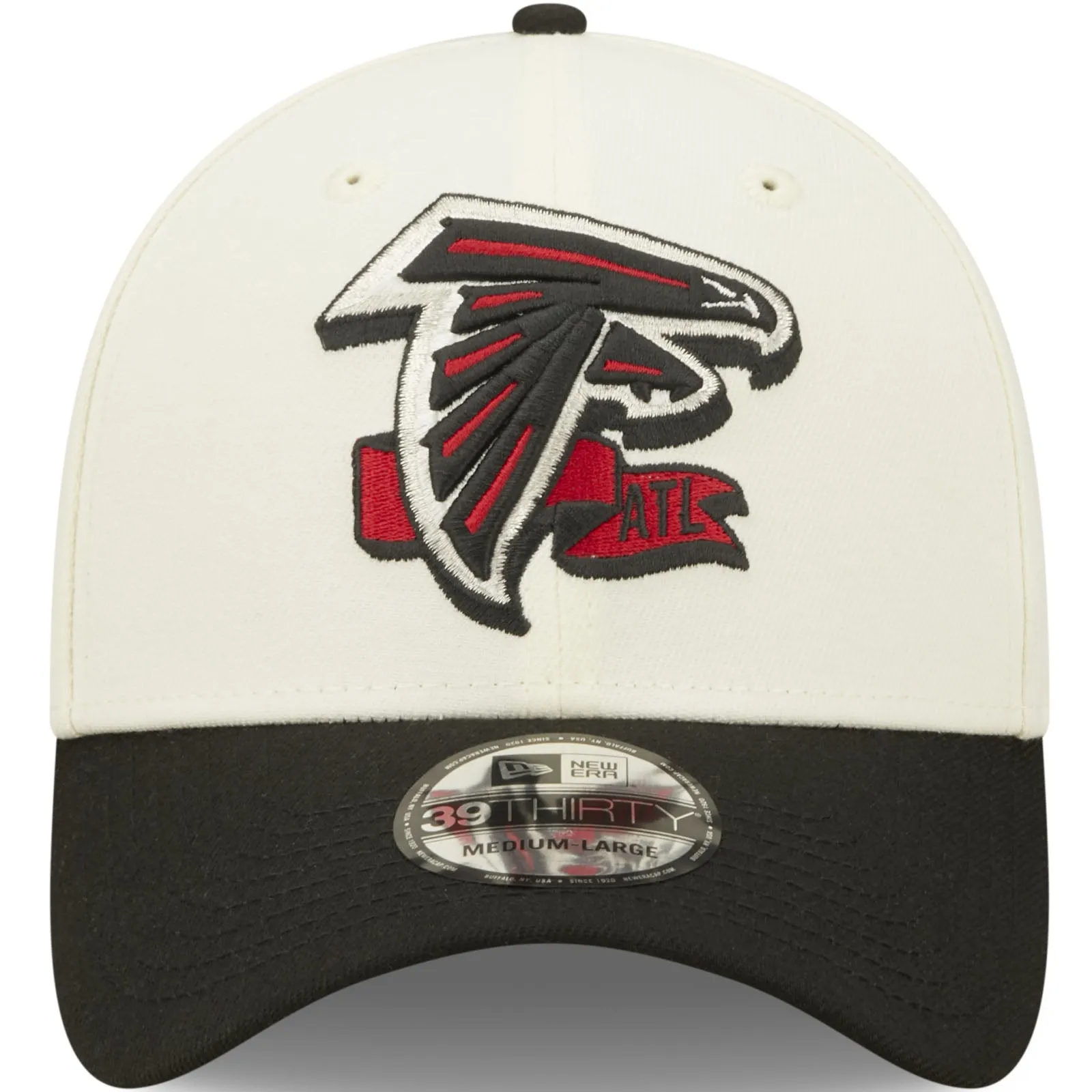 New Era Atlanta Falcons NFL 39THIRTY Sideline 2022 Baseball Cap - White