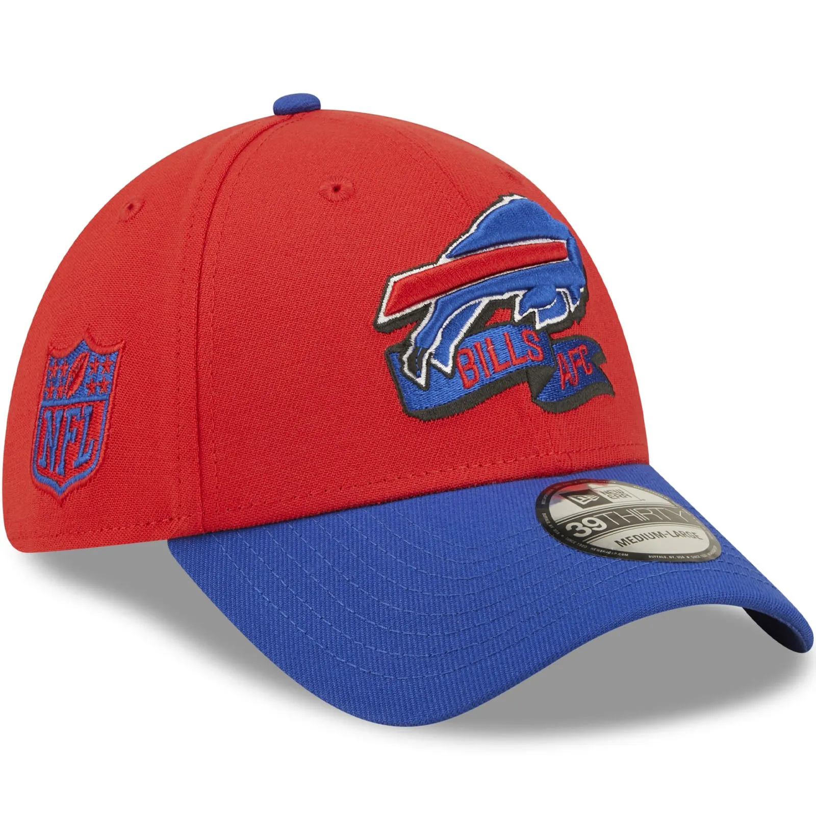 New Era Buffalo Bills NFL 2022 Sideline 39THIRTY Baseball Cap - Red